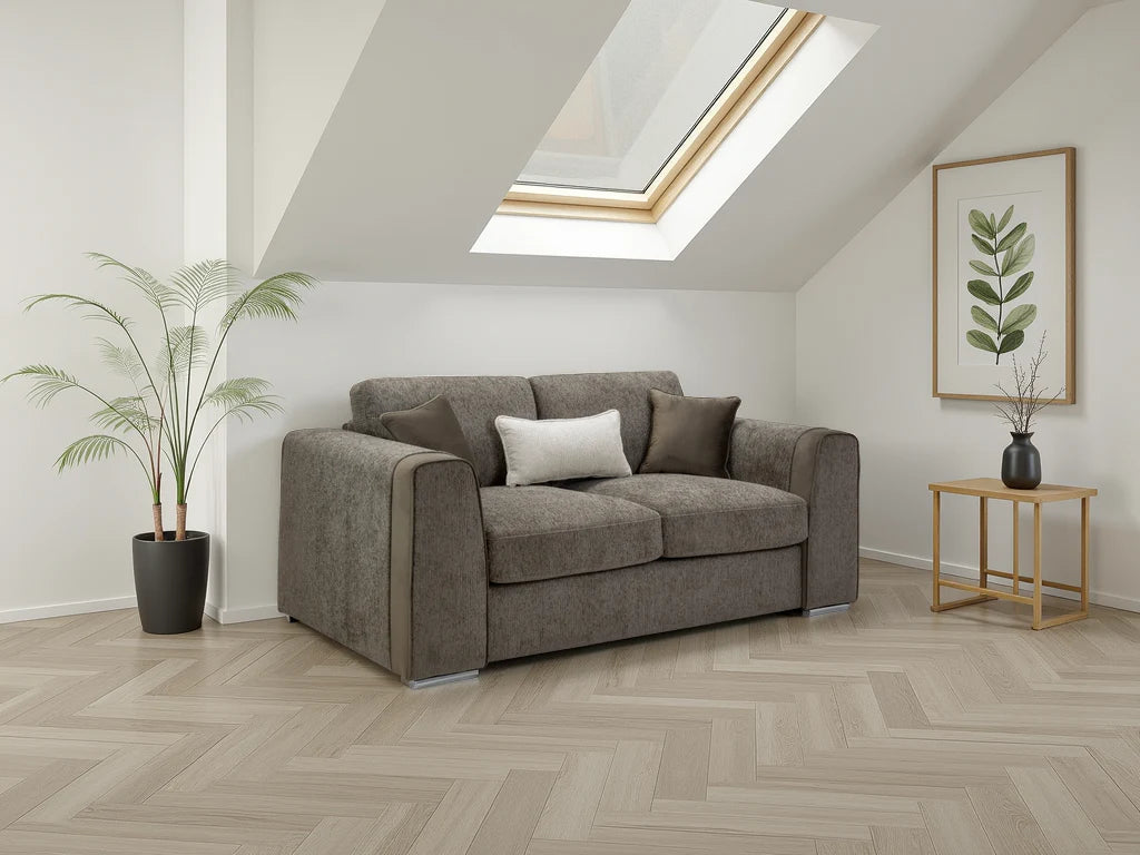 Naples 2 Seater Sofa in Mocha