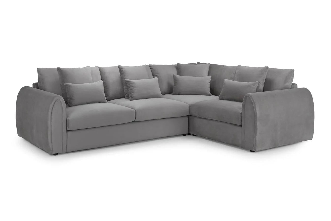Mirabel Right Hand Facing Corner Sofa in Grey