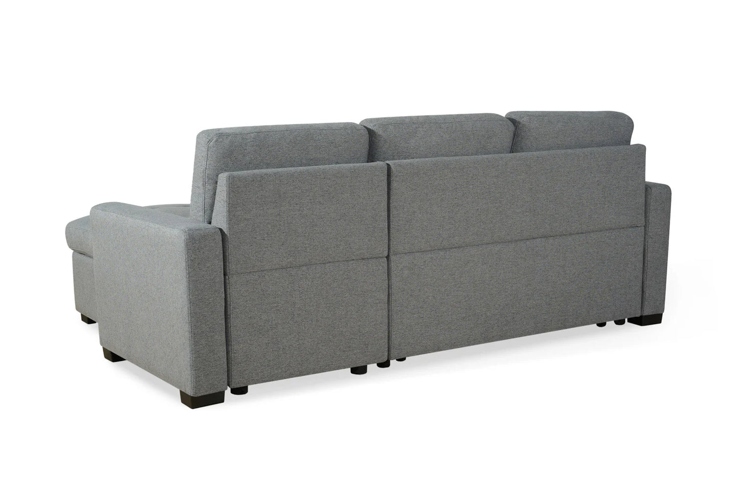 Alder Corner Sofa Bed in Grey