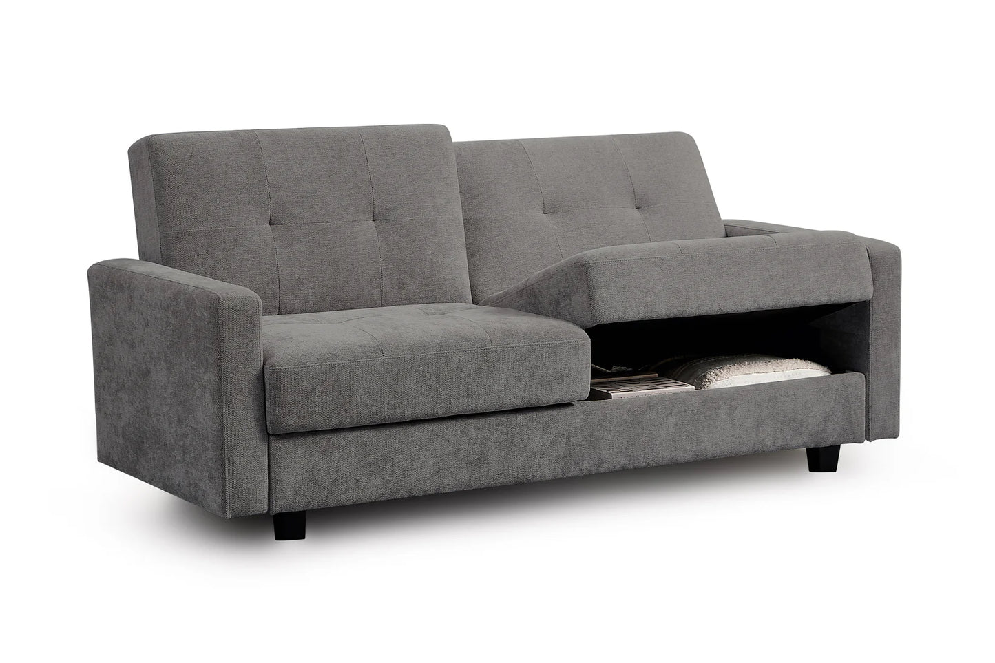 Hive Dark Grey 3 Seater Sofa Bed