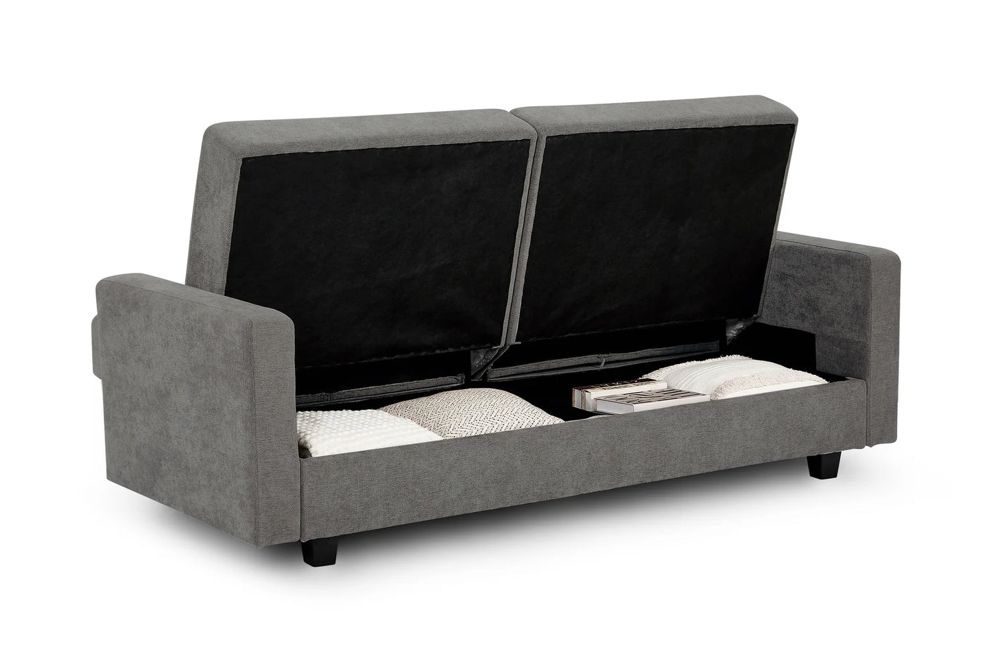 Hive Dark Grey 3 Seater Sofa Bed