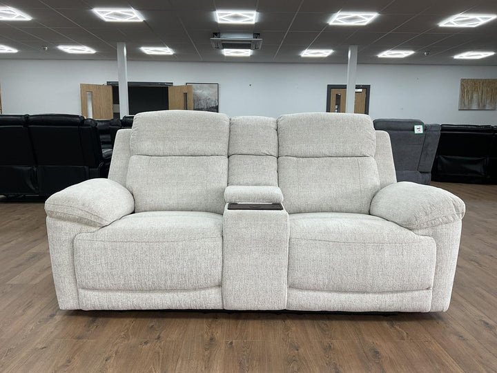 Gracie 2 Seater Power Recliner Sofa in Cream