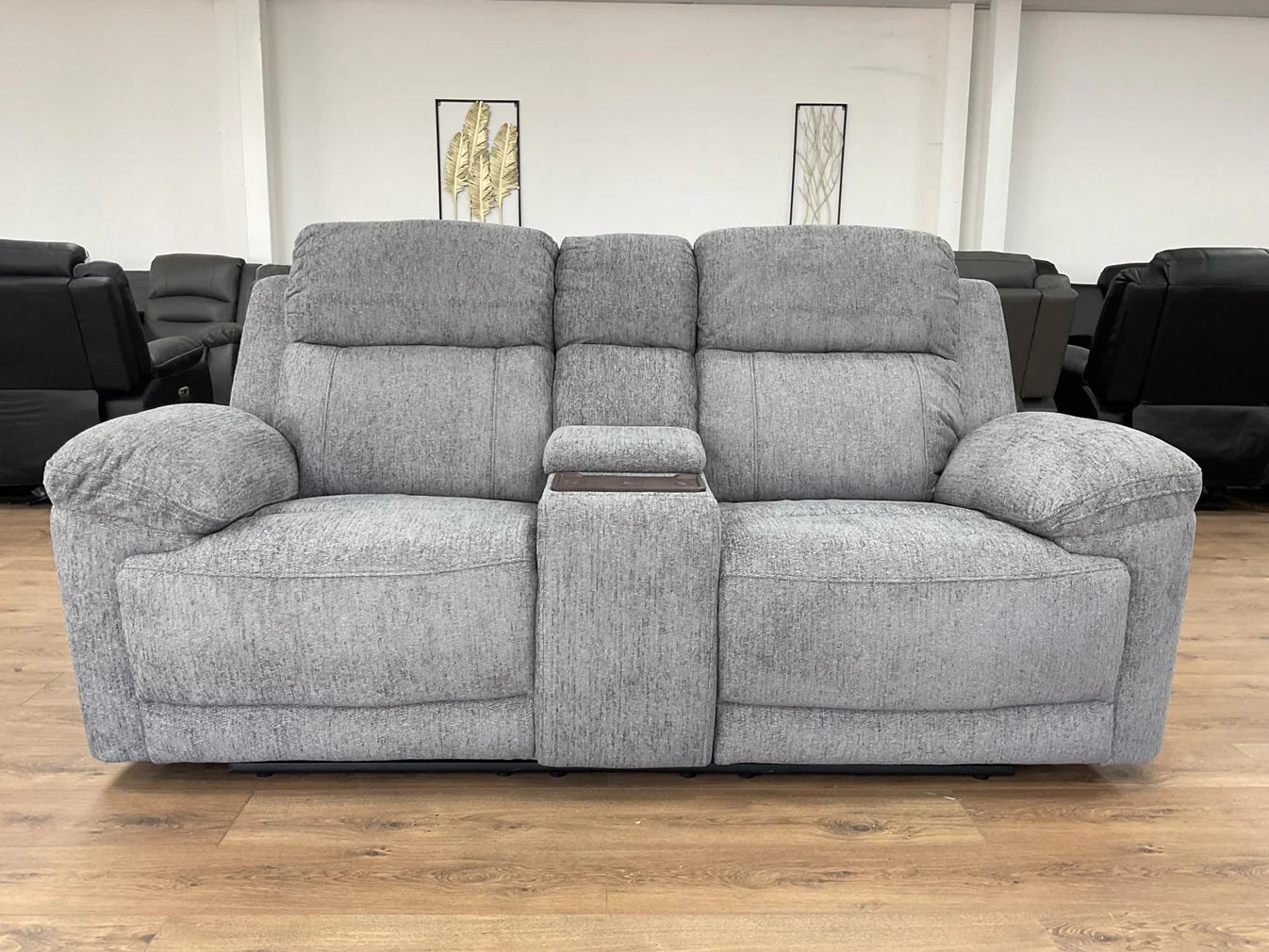 Gracie 2 Seater Power Recliner Sofa in Grey