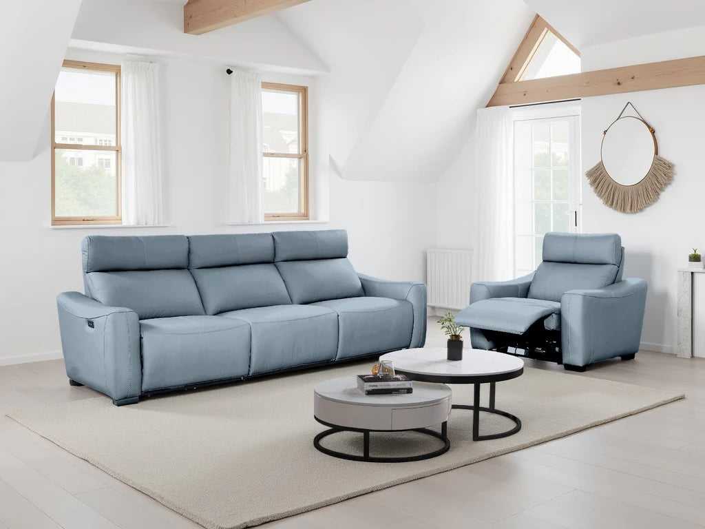 Mayfair Electric Reclining 4 Seater Sofa & Armchair