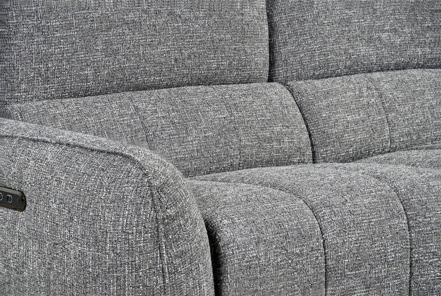 Triton Fabric Electric Recliner Corner Sofa