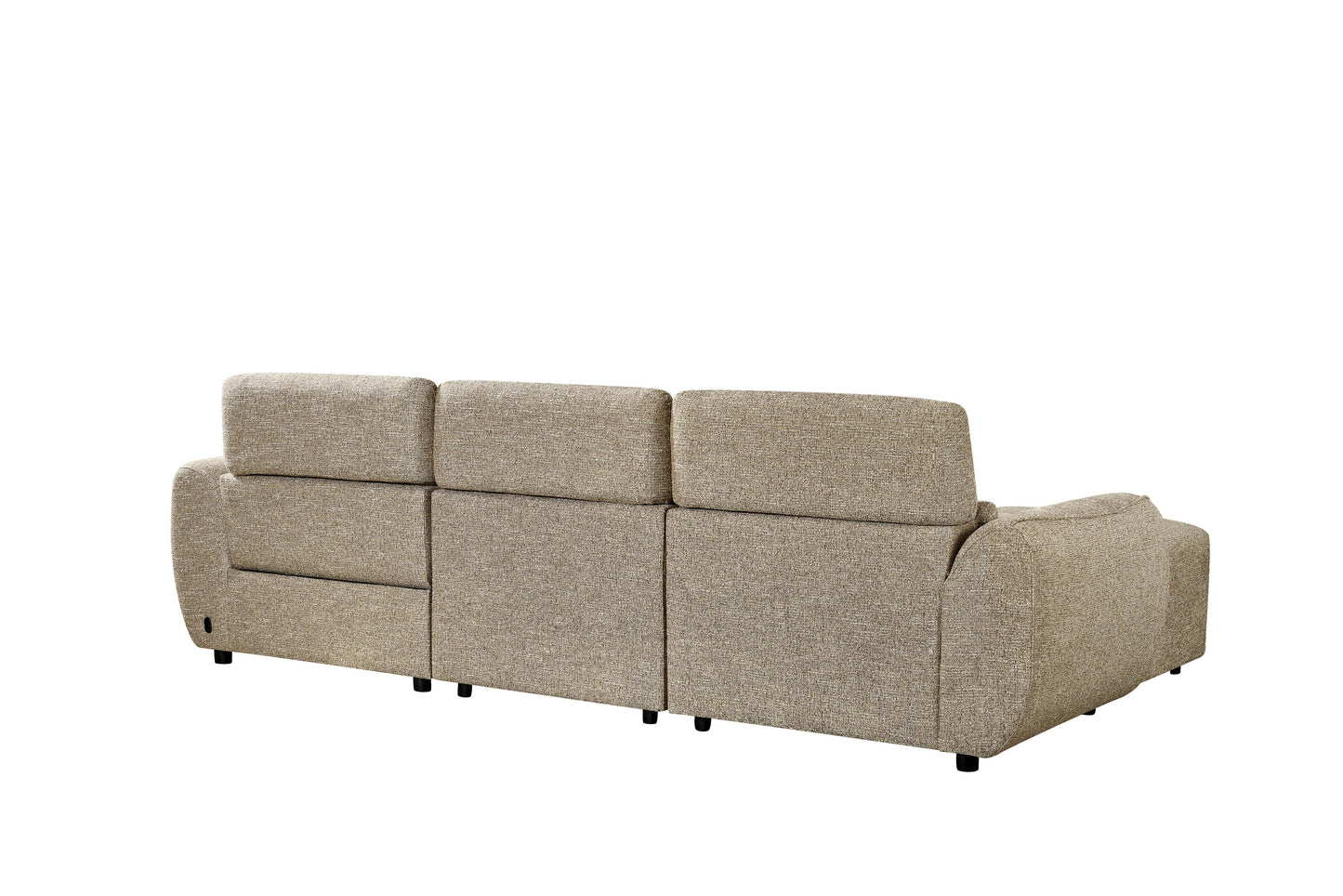 Triton Fabric Electric Recliner Corner Sofa