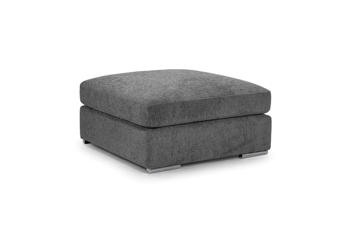 Naples Footstool in Grey