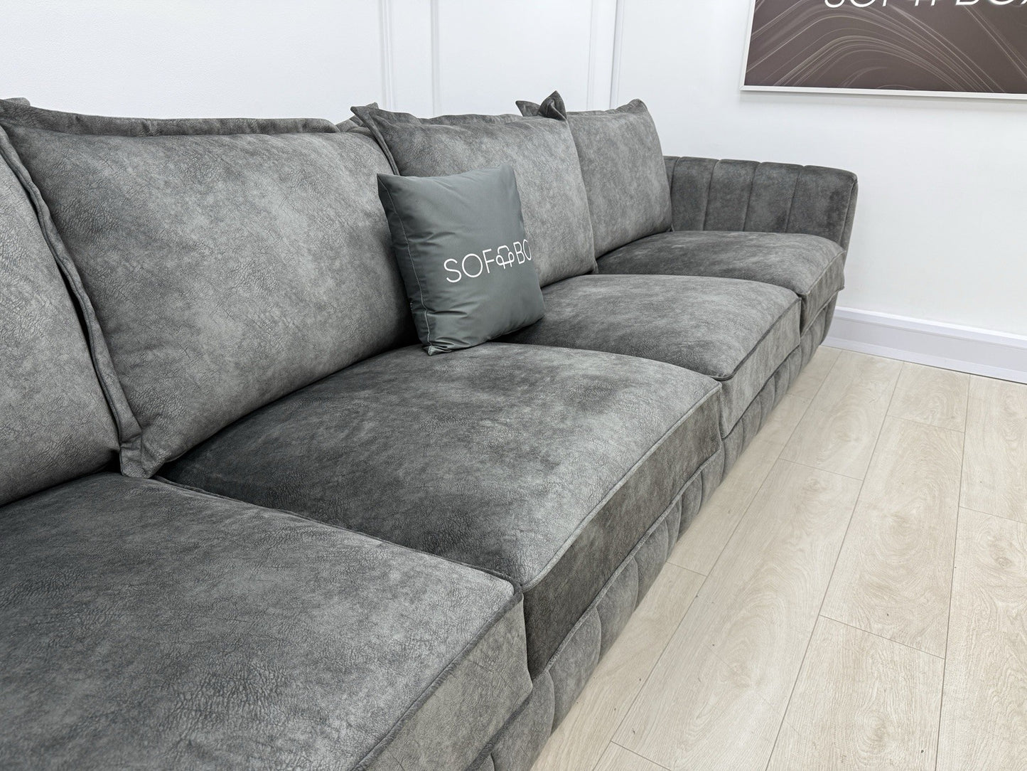 DFS Cherished XL Sofa In Black Combination