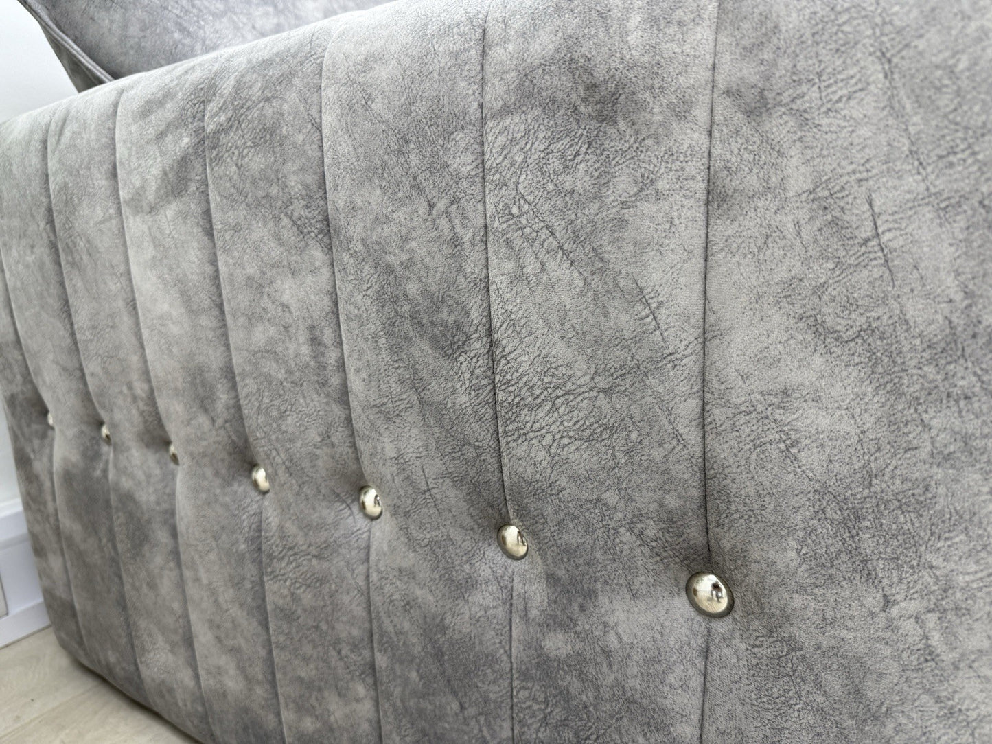DFS Devine Corner Sofa In Light Grey