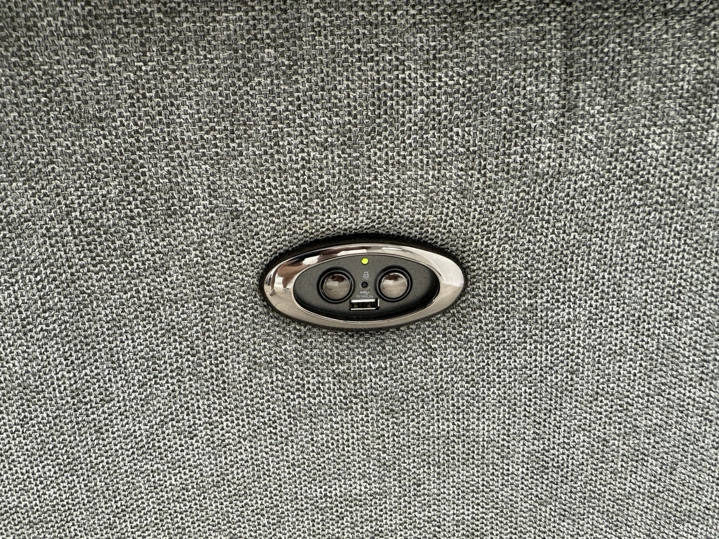 Furniture Village Moreno Power Recliner Corner Sofa In Charcoal Grey