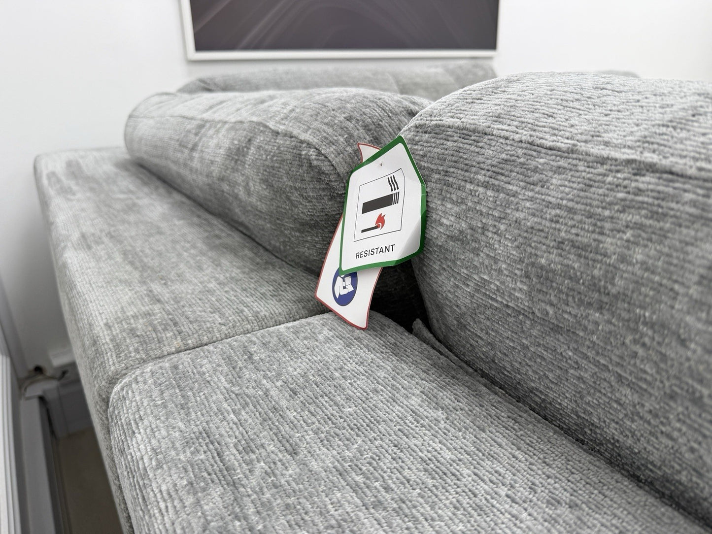 DFS Steller Motion Recliner Corner Sofa In Grey Mist
