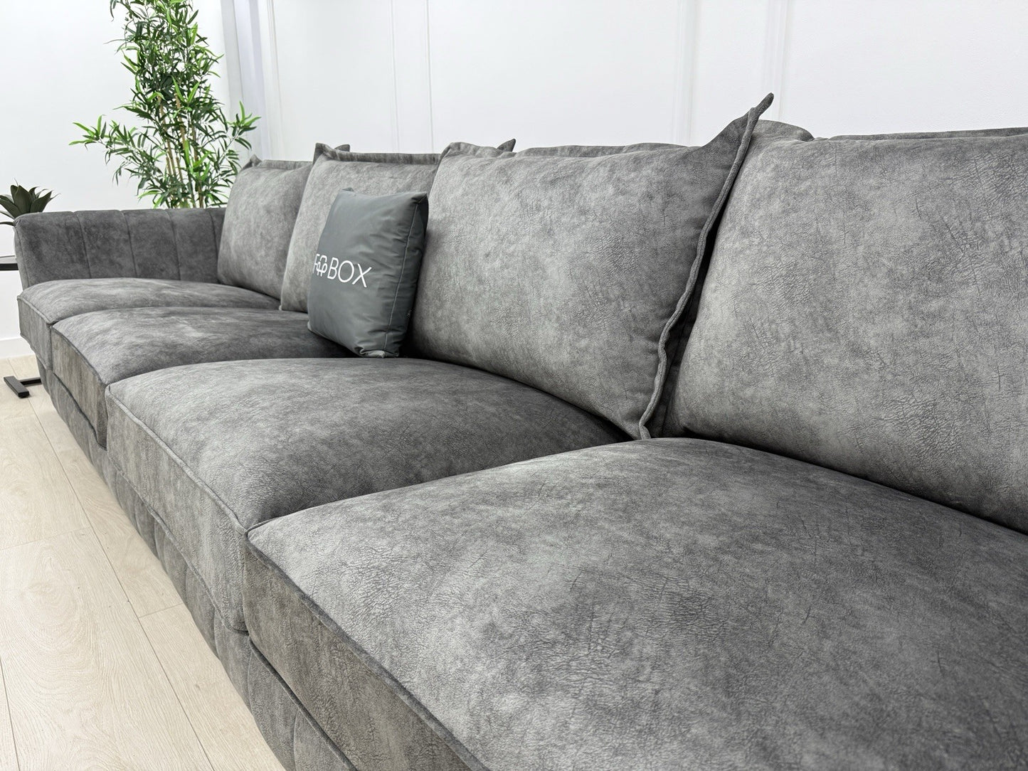 DFS Cherished XL Sofa In Black Combination