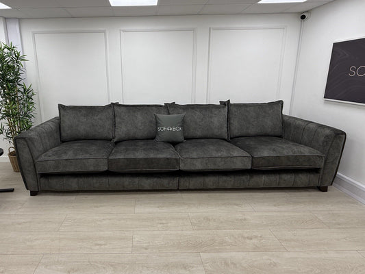 DFS Cherished XL Sofa In Black Combination