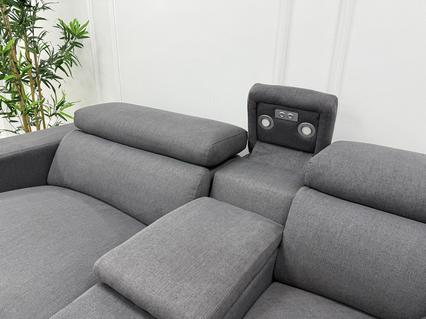 DFS Wander Recliner Corner Sofa Bed In Grey