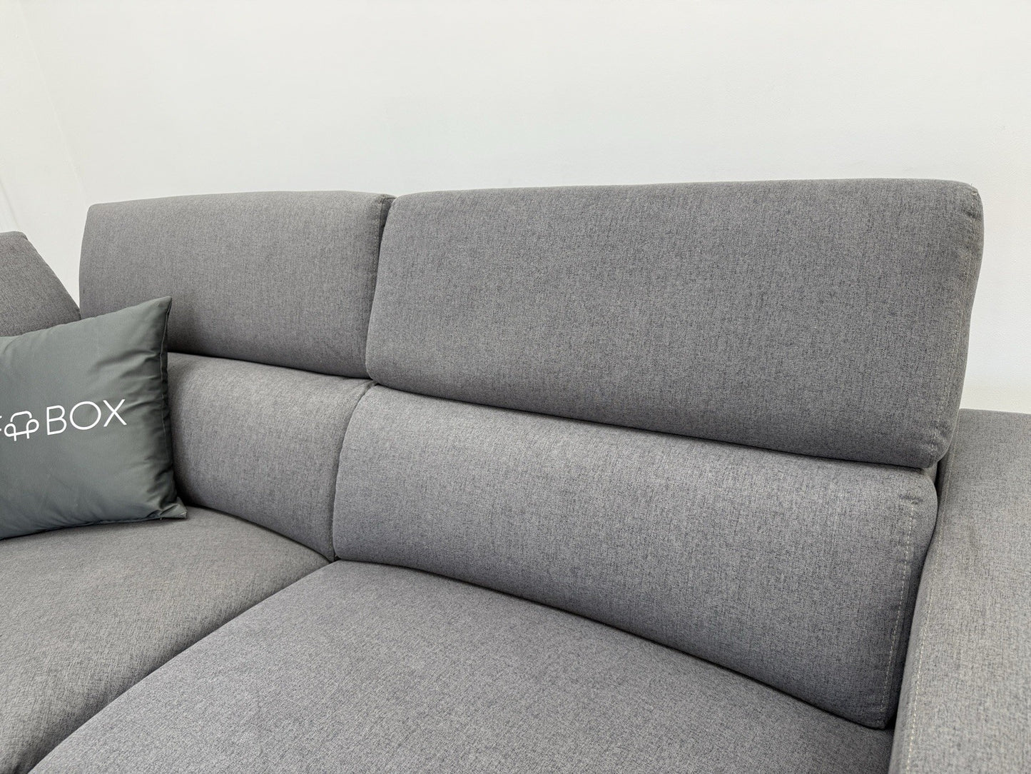 DFS Wander Power Recliner Corner Sofa In Charcoal Grey