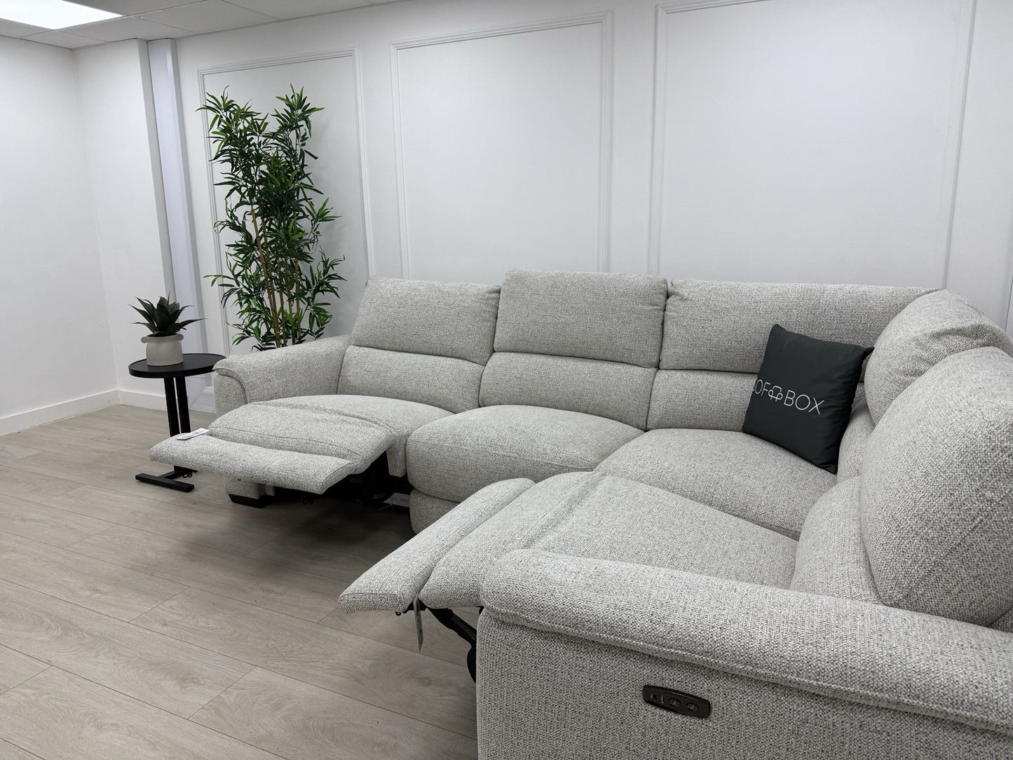 DFS Arwen Left Hand Facing Power Recliner Corner Sofa