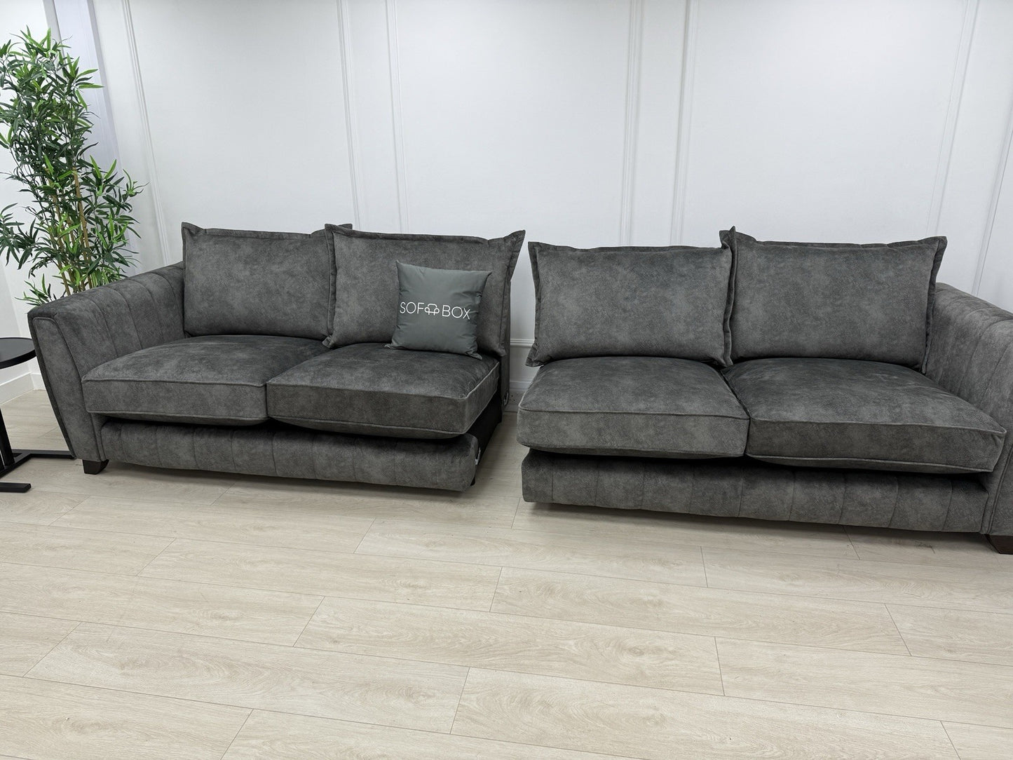 DFS Cherished XL Sofa In Black Combination