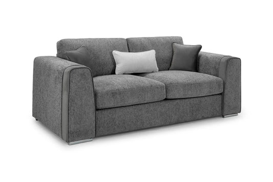 Naples 3 Seater Sofa in Grey