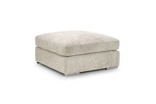Naples Footstool in Beige