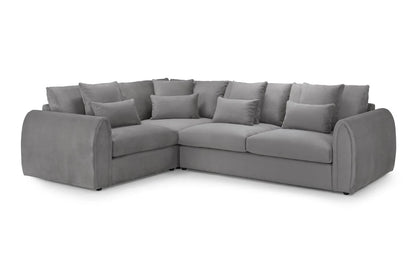 Mirabel Left Hand Facing Corner Sofa in Grey