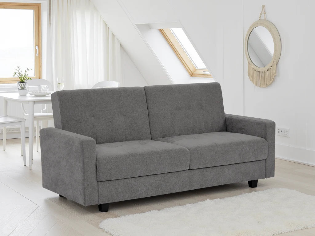 Hive Dark Grey 3 Seater Sofa Bed