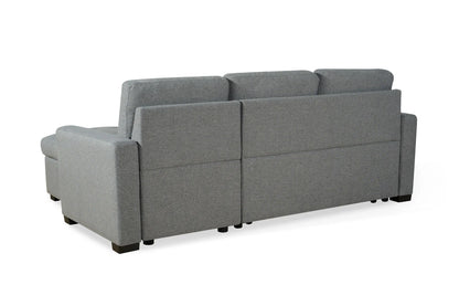 Alder Corner Sofa Bed in Grey