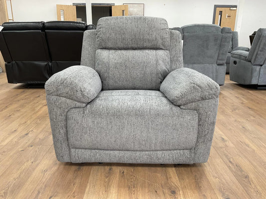 Gracie Power Recliner Armchair in Grey