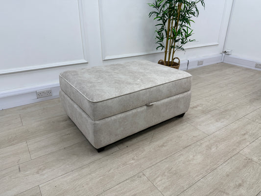 DFS Cherished Footstool in Cream