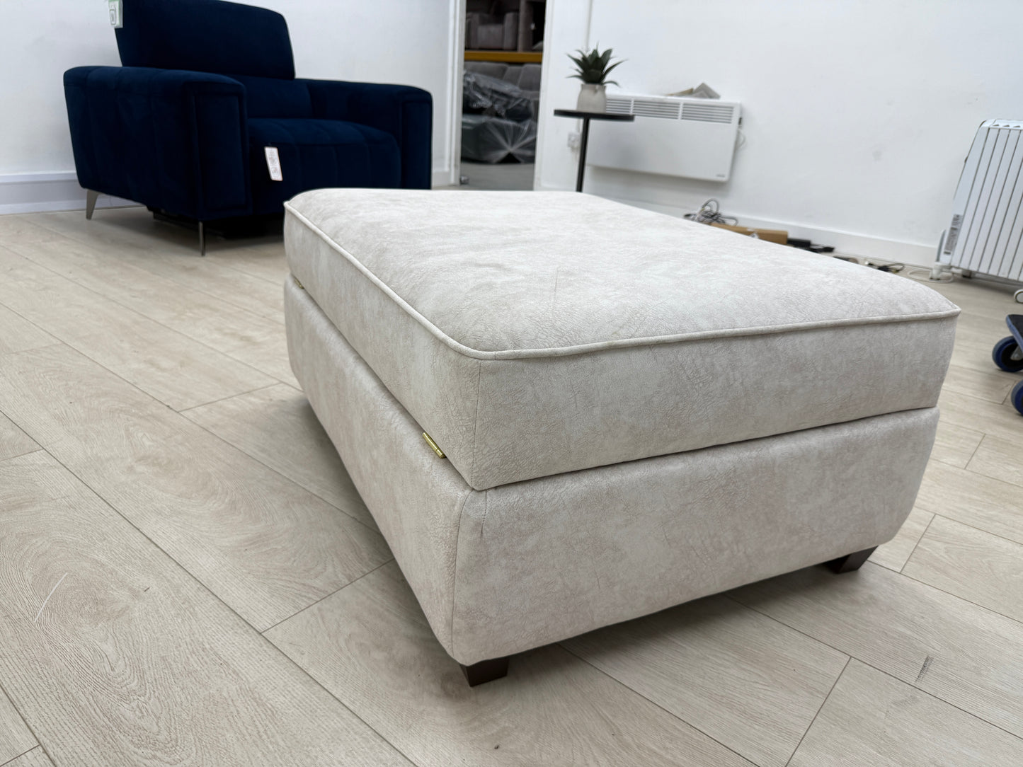 DFS Cherished Footstool in Cream