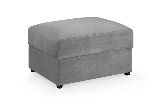 Mirabel Footstool in Grey