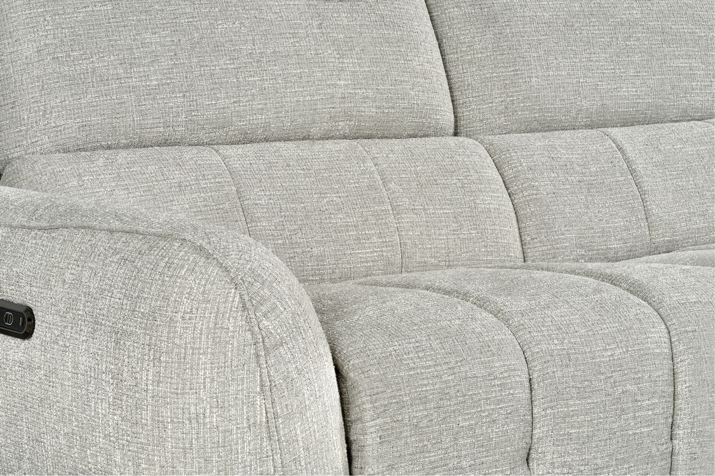 Triton Fabric Electric Recliner Corner Sofa