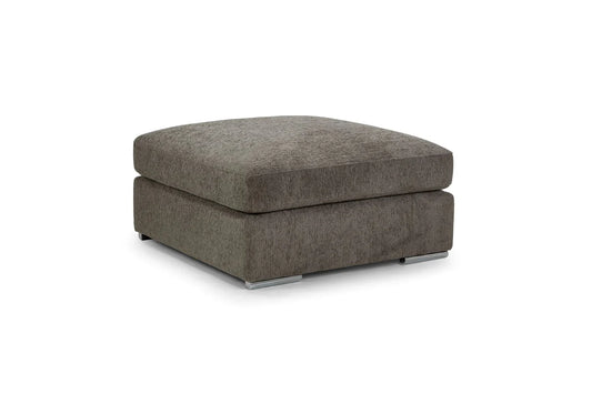 Naples Footstool in Mocha