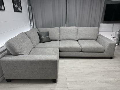 DFS Euphoria Right Hand Corner Sofa In Grey