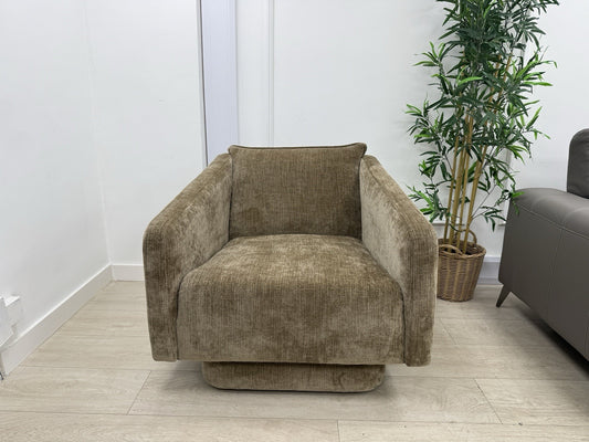 DFS French Connection Molten Swivel Accent Chair