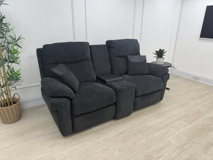 La-Z-Boy New Tamla 2 Seater Power Recliner Headrest Lumbar With Console Unit