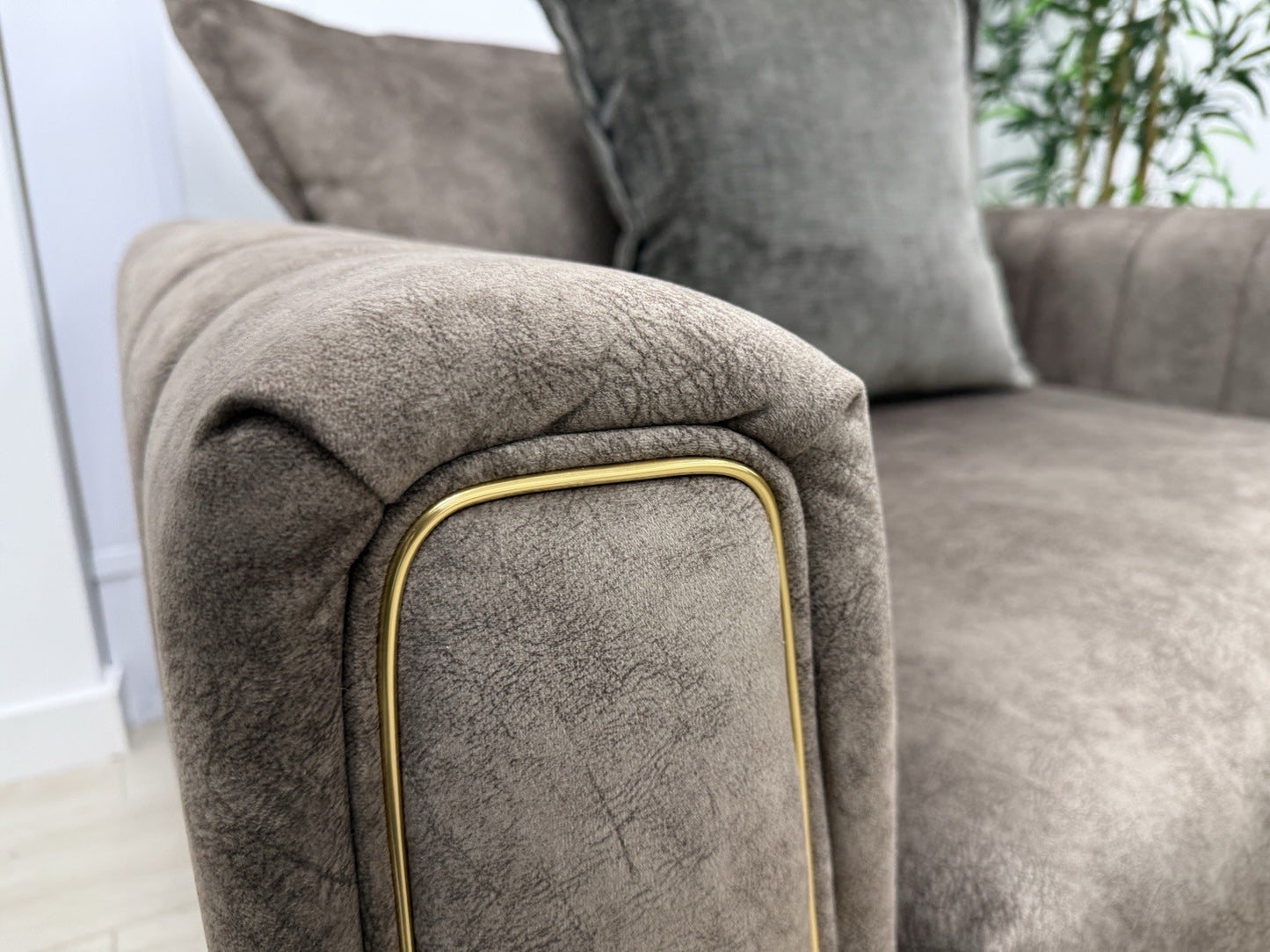 DFS Devine Armchair In Chocolate Combination