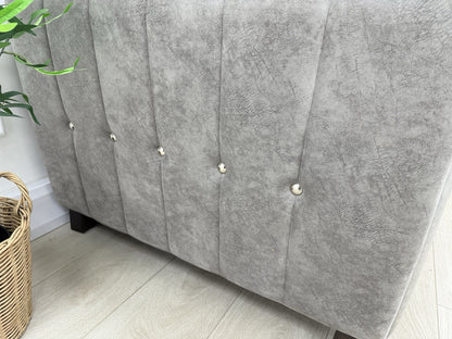 DFS Cherished Corner Sofa In Grey LHF