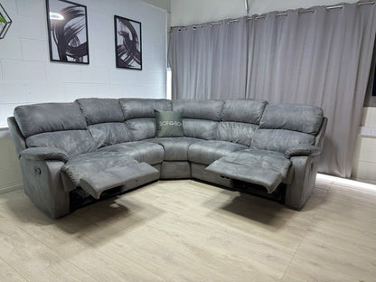 Furniture Village Moreno Manual Corner Recliner Sofa - Delivery Available