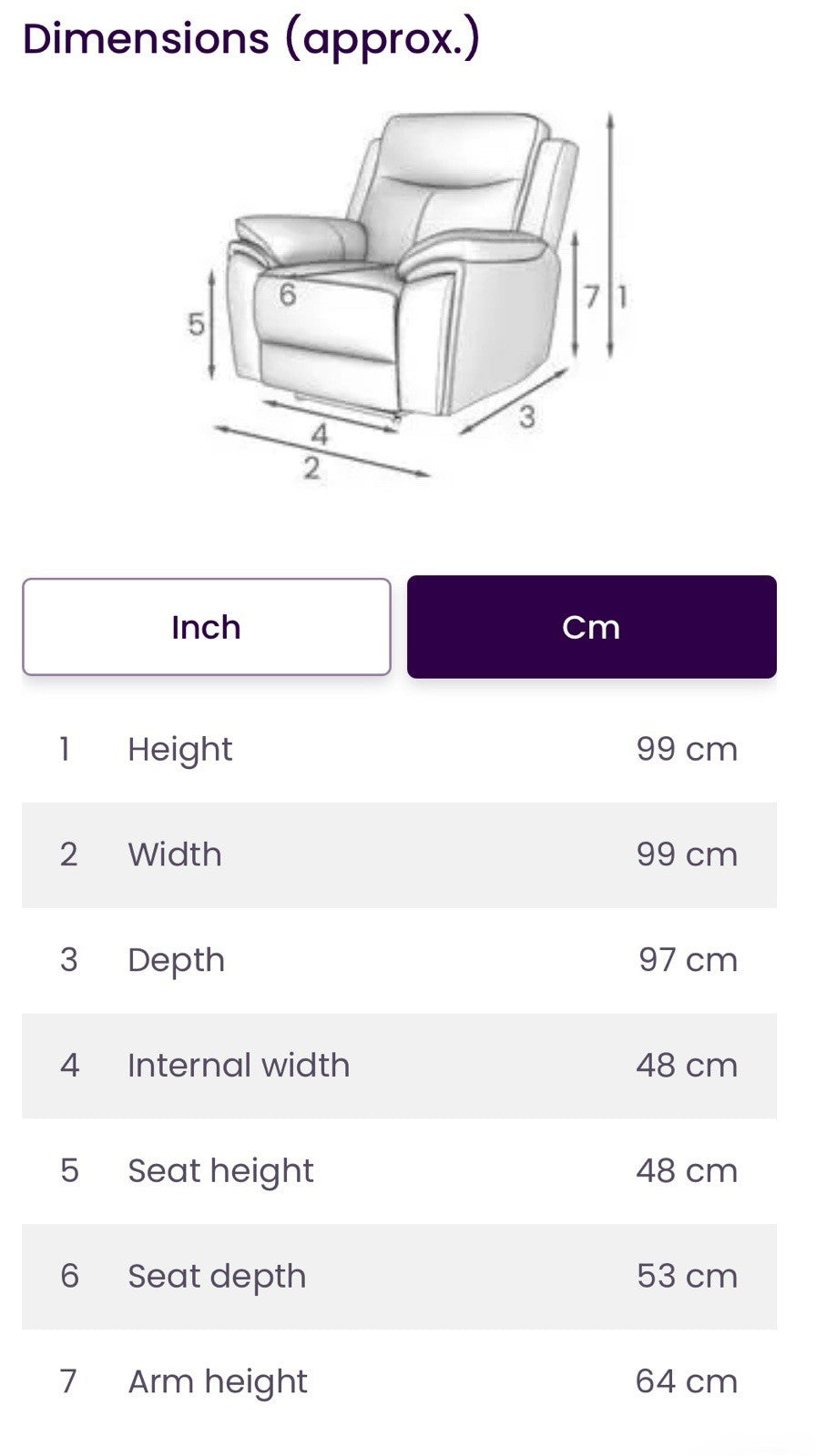 DFS Trek Recliner Corner Sofa & Armchair In Charcoal Velvet