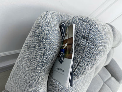 G Plan Kingsbury 3 Seater Curved Sofa & Chair Set Recliner/Lumbar/Headrest