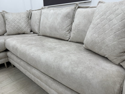 DFS Lavencia Corner Sofa In Cream