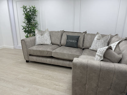 DFS Cherished Corner Sofa In Oatmeal LHF