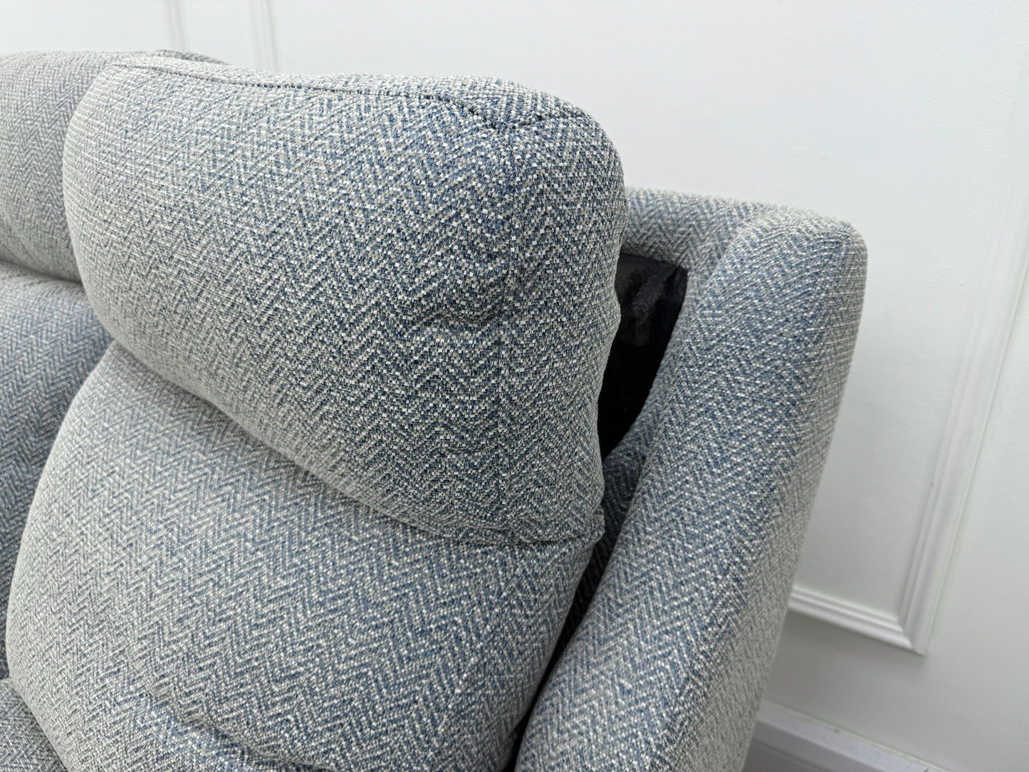 G Plan Kingsbury 3 Seater Curved Sofa & Chair Set Recliner/Lumbar/Headrest