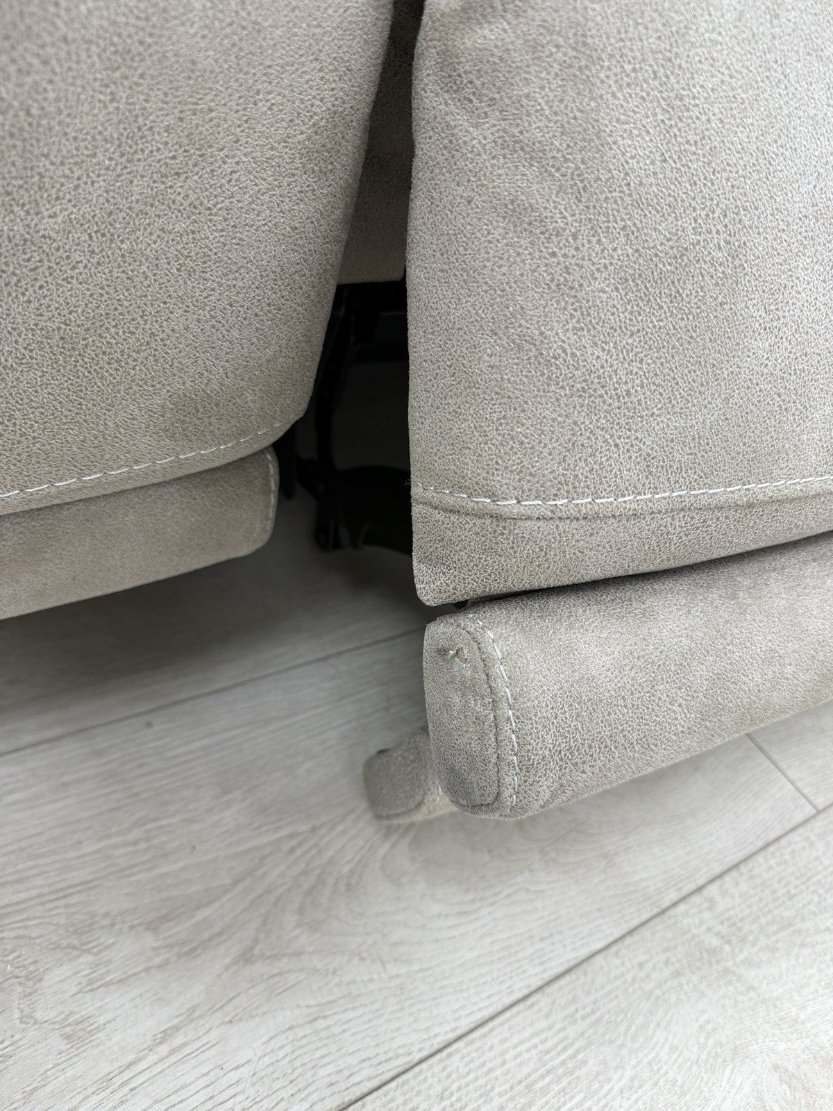 DFS San Mateo 2 Seater Power Recliner Sofa In Arizona Stone