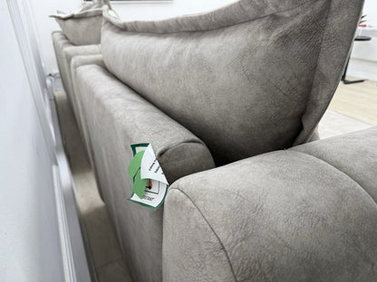 DFS Cherished 3 Seater Sofa, Chair & Footstool Set In Oatmeal