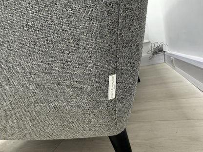 DFS Zinc French Connection Corner Sofa In Grey