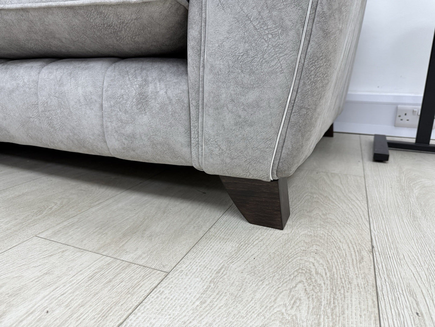 DFS Cherished Corner Sofa In Grey LHF