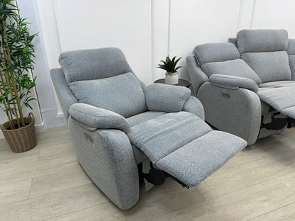 G Plan Kingsbury 3 Seater Curved Sofa & Chair Set Recliner/Lumbar/Headrest