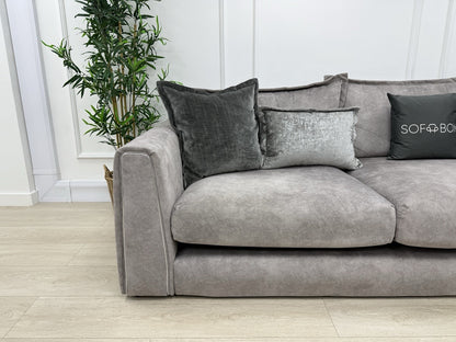 DFS Devine Corner Sofa In Grey