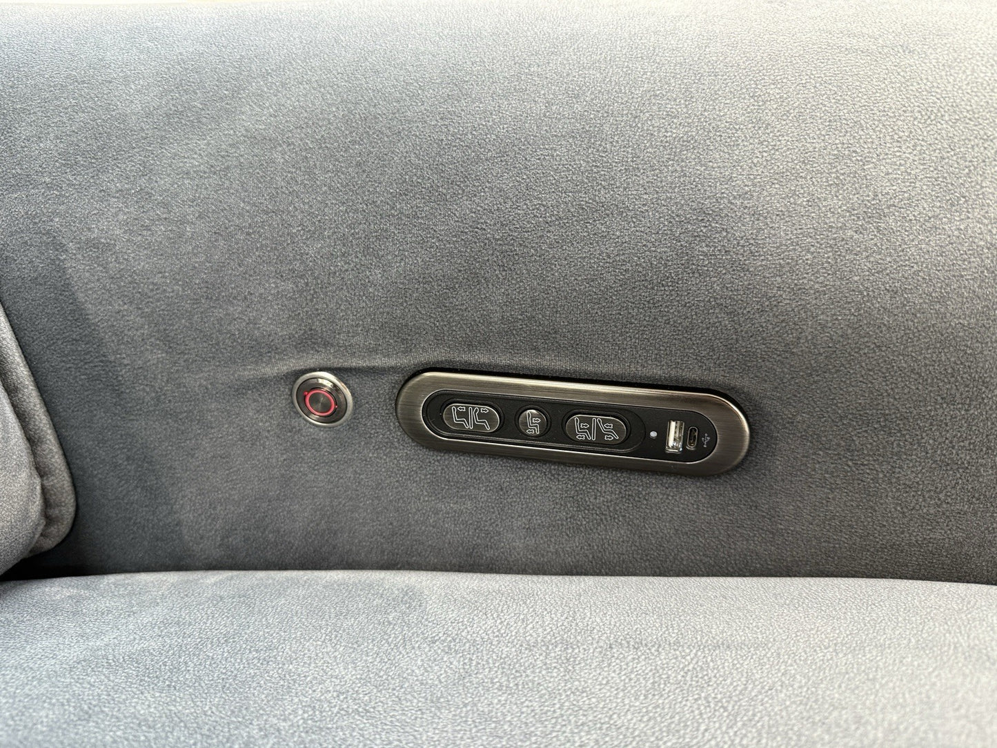 Sofology Premiere 2.5 Seater Power Recliner/Headrest/Heated Sofa